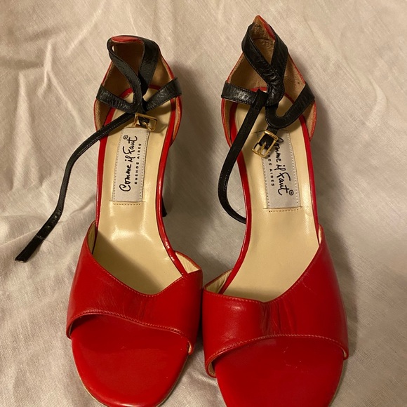 Comme il Faut tango/ballroom dance shoes. Size 36 fits a 7. Bought in Argentina. - Picture 4 of 5